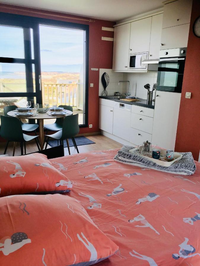 La mer vue d'en haut , duplex à la naturelle sur la côte d'opale Wimereux Exterior foto