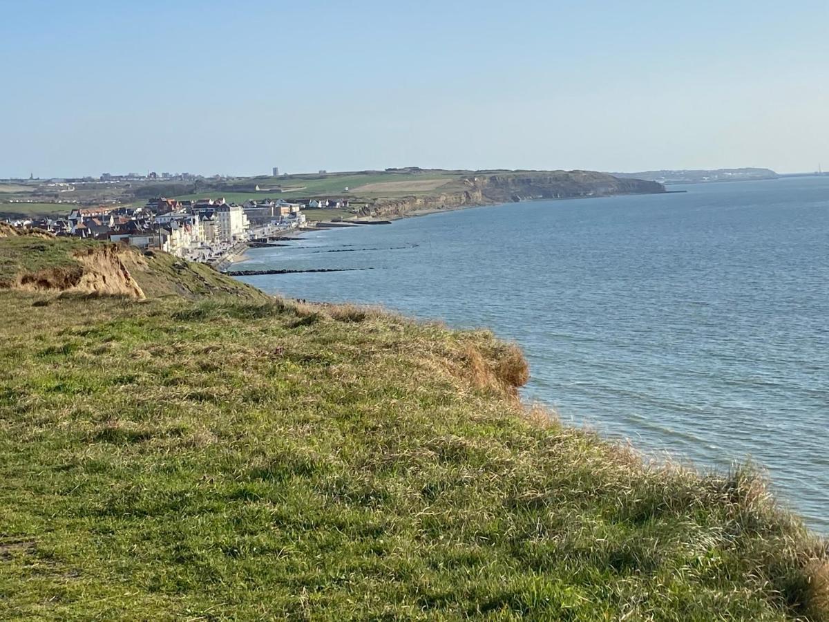 La mer vue d'en haut , duplex à la naturelle sur la côte d'opale Wimereux Exterior foto