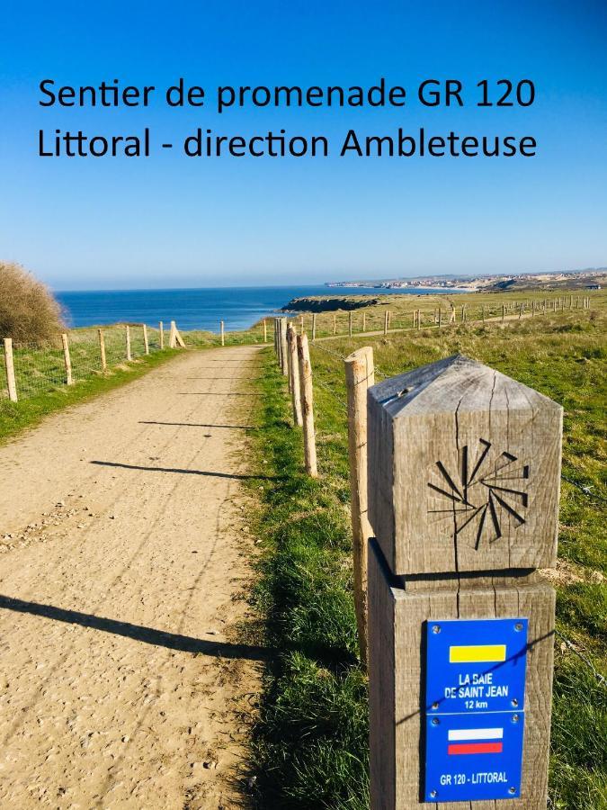 La mer vue d'en haut , duplex à la naturelle sur la côte d'opale Wimereux Exterior foto