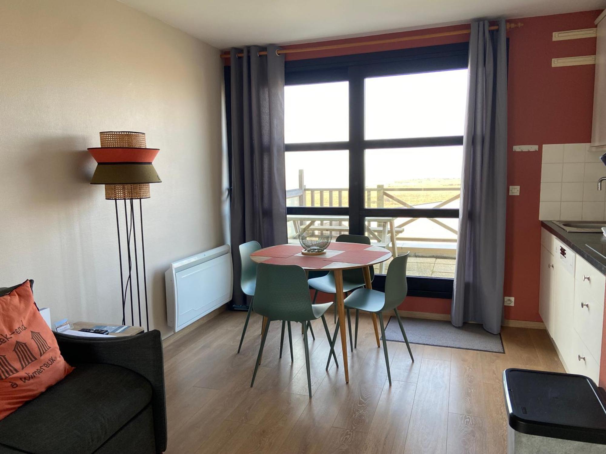 La mer vue d'en haut , duplex à la naturelle sur la côte d'opale Wimereux Exterior foto